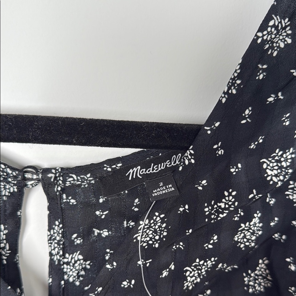 Madewell Ruched Midi Dress - Picture 5 of 9